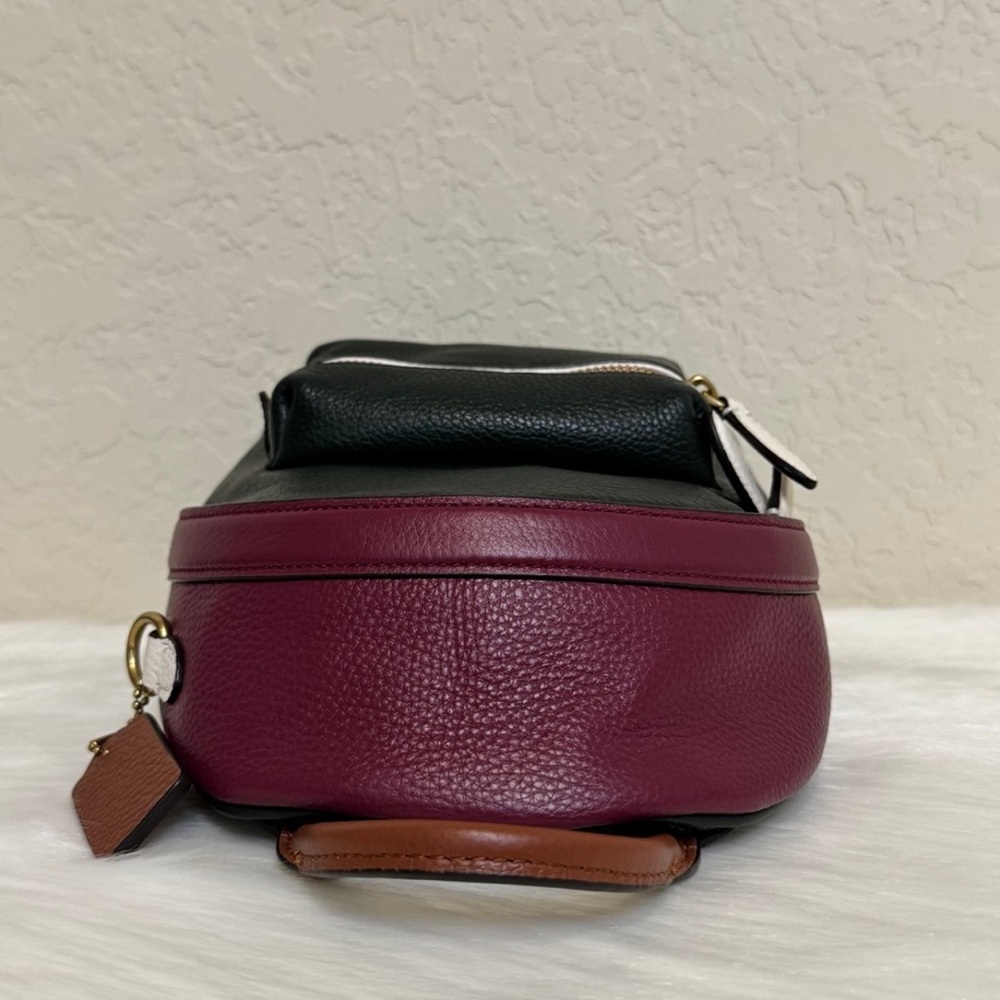 Coach Charter Backpack 18 In Colorblock - Picture 8 of 12